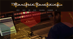Desktop Screenshot of manifoldrecording.com
